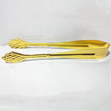 Maxbell Serving Tray Club Home Party Countertop Coffee Table Guest Towel Holder Tray Golden