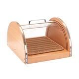 Maxbell Bread Display Cabinet Toast Cake Storage Tray for Cafe Table Kitchen Counter S