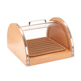 Maxbell Bread Display Cabinet Toast Cake Storage Tray for Cafe Table Kitchen Counter S
