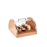 Maxbell Bread Display Cabinet Toast Cake Storage Tray for Cafe Table Kitchen Counter S