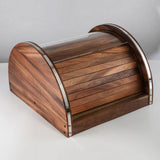 Maxbell Bread Display Cabinet Kitchen Storage Container for Pantry Coffee Shop Table