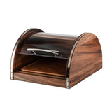 Maxbell Bread Display Cabinet Kitchen Storage Container for Pantry Coffee Shop Table