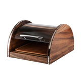 Maxbell Bread Display Cabinet Kitchen Storage Container for Pantry Coffee Shop Table