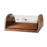 Maxbell Bread Display Cabinet Kitchen Storage Container for Pantry Coffee Shop Table