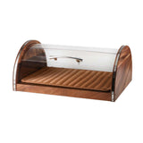 Maxbell Bread Display Cabinet Kitchen Storage Container for Pantry Coffee Shop Table