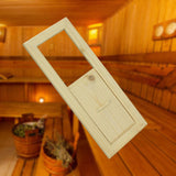 Maxbell Wood Sauna Air Vent Grille Sauna Room Accessories Easy to Install Adjustable