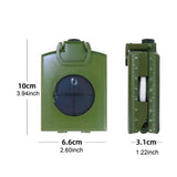 Maxbell Compass Multifunctional Pocket Compass for Hiking Outdoor Activities Camping