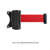 Maxbell Wall Mount Retractable Belt Barrier for Warehouse Aisles Public Place Events