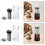 Maxbell Cold Brew Coffee Maker Sturdy Jar Pitcher for Coffee Iced Tea Lemonade 1000ml