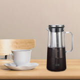 Maxbell Cold Brew Coffee Maker Sturdy Jar Pitcher for Coffee Iced Tea Lemonade 1000ml