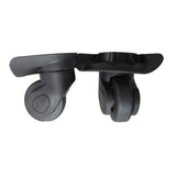 Maxbell 2 Pieces Suitcase Wheels 360° Rotating Swivel Wheels for Trolley Bag Lockbox