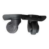Maxbell 2 Pieces Suitcase Wheels 360° Rotating Swivel Wheels for Trolley Bag Lockbox