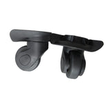 Maxbell 2 Pieces Suitcase Wheels 360° Rotating Swivel Wheels for Trolley Bag Lockbox