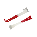 Maxbell 2Pcs Beekeeping Hives Scraper Tool Manual Practical Versatile Stainless Steel