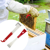 Maxbell 2Pcs Beekeeping Hives Scraper Tool Manual Practical Versatile Stainless Steel