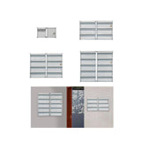 Maxbell Key Lock Box Safe Key Organizer for Car Dealerships Auto Repair Shops Office 205x60x213mm 6 Keys Position