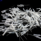 Maxbell Glue Micro Tips 12cm Glue Tips for Small Parts Lab Dispensing Hobby Projects 100 Pieces