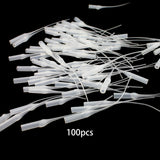 Maxbell Glue Micro Tips 12cm Glue Tips for Small Parts Lab Dispensing Hobby Projects 100 Pieces