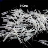 Maxbell Glue Micro Tips 12cm Glue Tips for Small Parts Lab Dispensing Hobby Projects 300 Pieces