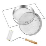 Maxbell Honey Extractor Filter Home Farm Double Sieve Mesh Filter Honey Strainer Kit