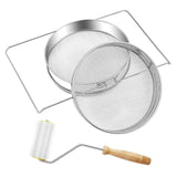 Maxbell Honey Extractor Filter Home Farm Double Sieve Mesh Filter Honey Strainer Kit