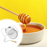Maxbell Honey Extractor Filter Home Farm Double Sieve Mesh Filter Honey Strainer Kit