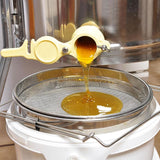 Maxbell Honey Extractor Filter Home Farm Double Sieve Mesh Filter Honey Strainer Kit