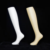 Maxbell Female Mannequin Leg Sock Display Model Stockings Display Stand for Showcase Skin Color Standing