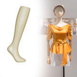 Maxbell Female Mannequin Leg Sock Display Model Stockings Display Stand for Showcase Skin Color Standing