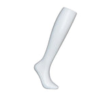 Maxbell Female Mannequin Leg Sock Display Model Stockings Display Stand for Showcase White Standing