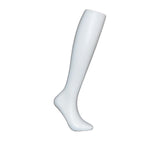 Maxbell Female Mannequin Leg Sock Display Model Stockings Display Stand for Showcase White Standing