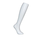 Maxbell Female Mannequin Leg Sock Display Model Stockings Display Stand for Showcase White Standing