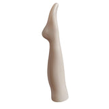 Maxbell Female Mannequin Leg Sock Display Model Stockings Display Stand for Showcase Skin Color Inverted