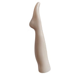 Maxbell Female Mannequin Leg Sock Display Model Stockings Display Stand for Showcase Skin Color Inverted