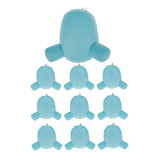 Maxbell 10x Inflateble Buttock Models Convenient PVC Diaper Display Stands for Store Blue