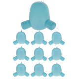 Maxbell 10x Inflateble Buttock Models Convenient PVC Diaper Display Stands for Store Blue