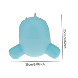 Maxbell 10x Inflateble Buttock Models Convenient PVC Diaper Display Stands for Store Blue