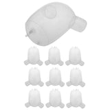 Maxbell 10x Inflateble Buttock Models Convenient PVC Diaper Display Stands for Store Clear