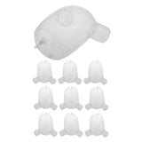 Maxbell 10x Inflateble Buttock Models Convenient PVC Diaper Display Stands for Store Clear