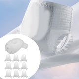 Maxbell 10x Inflateble Buttock Models Convenient PVC Diaper Display Stands for Store Clear