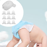 Maxbell 10x Inflateble Buttock Models Convenient PVC Diaper Display Stands for Store Clear
