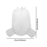Maxbell 10x Inflateble Buttock Models Convenient PVC Diaper Display Stands for Store Clear
