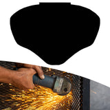 Maxbell Face Shield Replacement Lens Protective Visor for Gardening Grinding Weeding Black