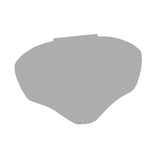 Maxbell Face Shield Replacement Lens Protective Visor for Gardening Grinding Weeding Gray