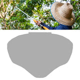 Maxbell Face Shield Replacement Lens Protective Visor for Gardening Grinding Weeding Gray