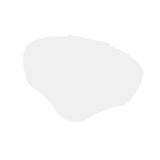 Maxbell Face Shield Replacement Lens Protective Visor for Gardening Grinding Weeding Transparent