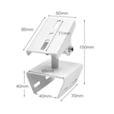 Maxbell Security Camera Pole Mounting Bracket Metal for Security Cameras Home Office