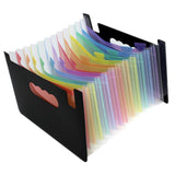 Maxbell Expanding File Folder A5 Size 13 Pockets Desktop Folders for Business Style B