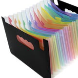 Maxbell Expanding File Folder A5 Size 13 Pockets Desktop Folders for Business Style B