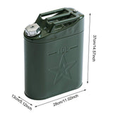 Maxbell 10 Liters Fuel Can Portable Fuel Tank Practical for Emergency Use 37x28x13cm